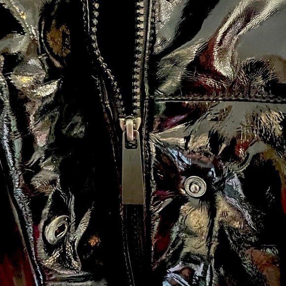 NWT Lita by Ciara Puffer Coat, Leather, $300, Retail $798, Large, Limited - Picture 4 of 6